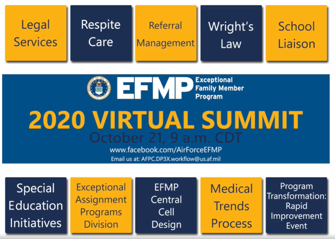 Air Force to host EFMP Summit > Air Force's Personnel Center > Article