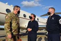 Officials welcome commander of U.S. Space Command