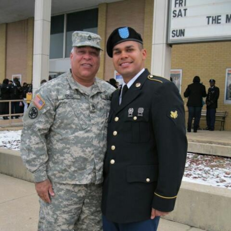 Puerto Rican Army Reserve recruiter follows in father’s footsteps