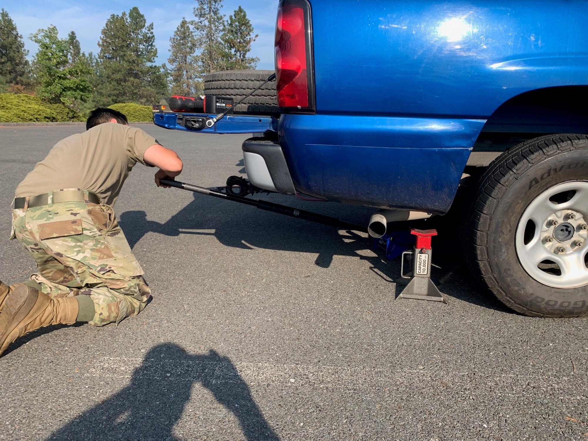 173rd FW Vehicle Maintenance