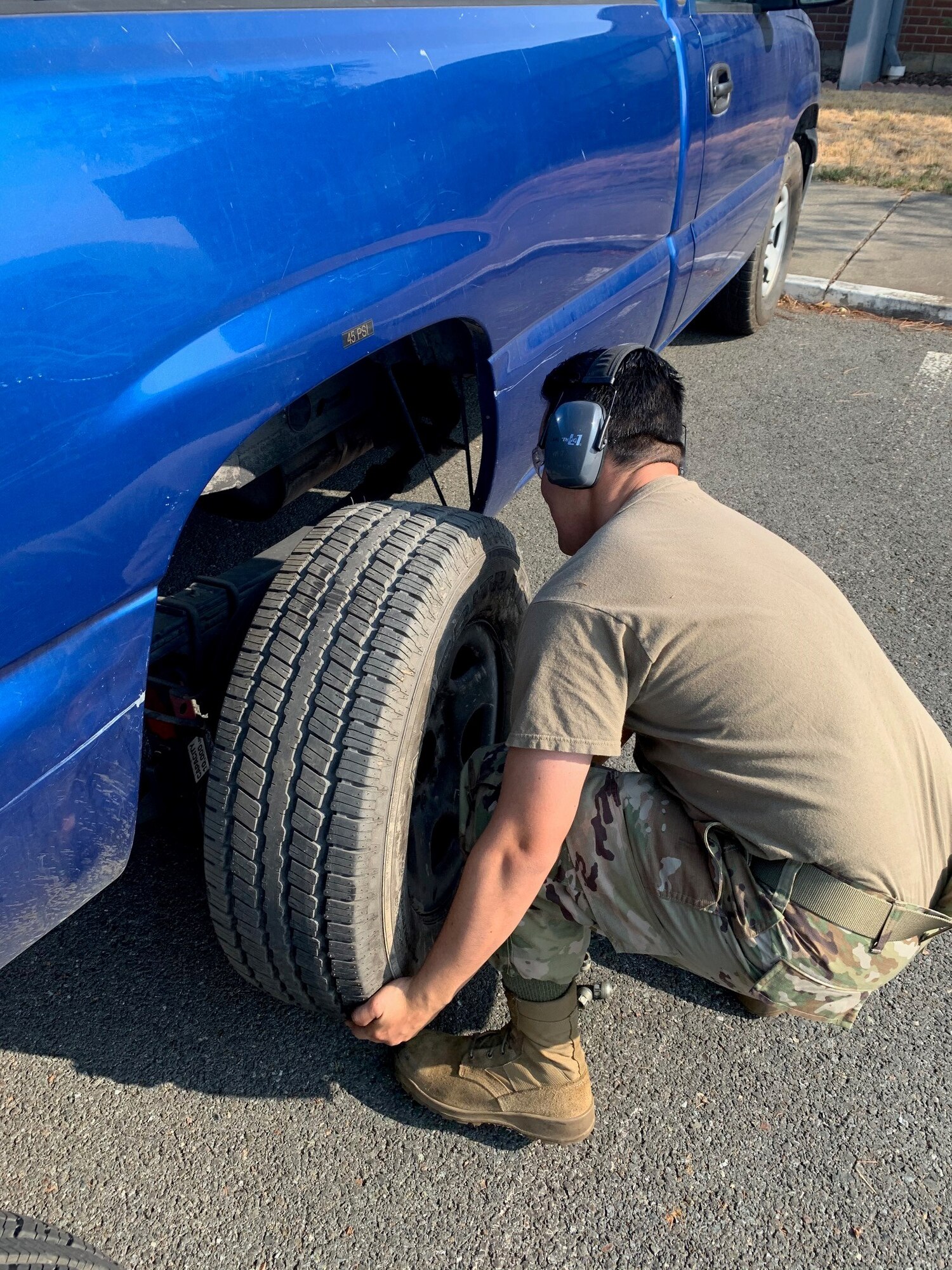 173rd FW Vehicle Maintenance