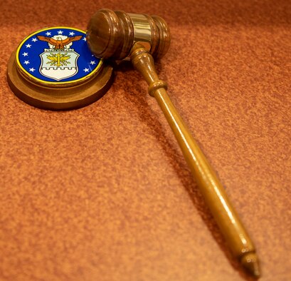 A gavel used during trials