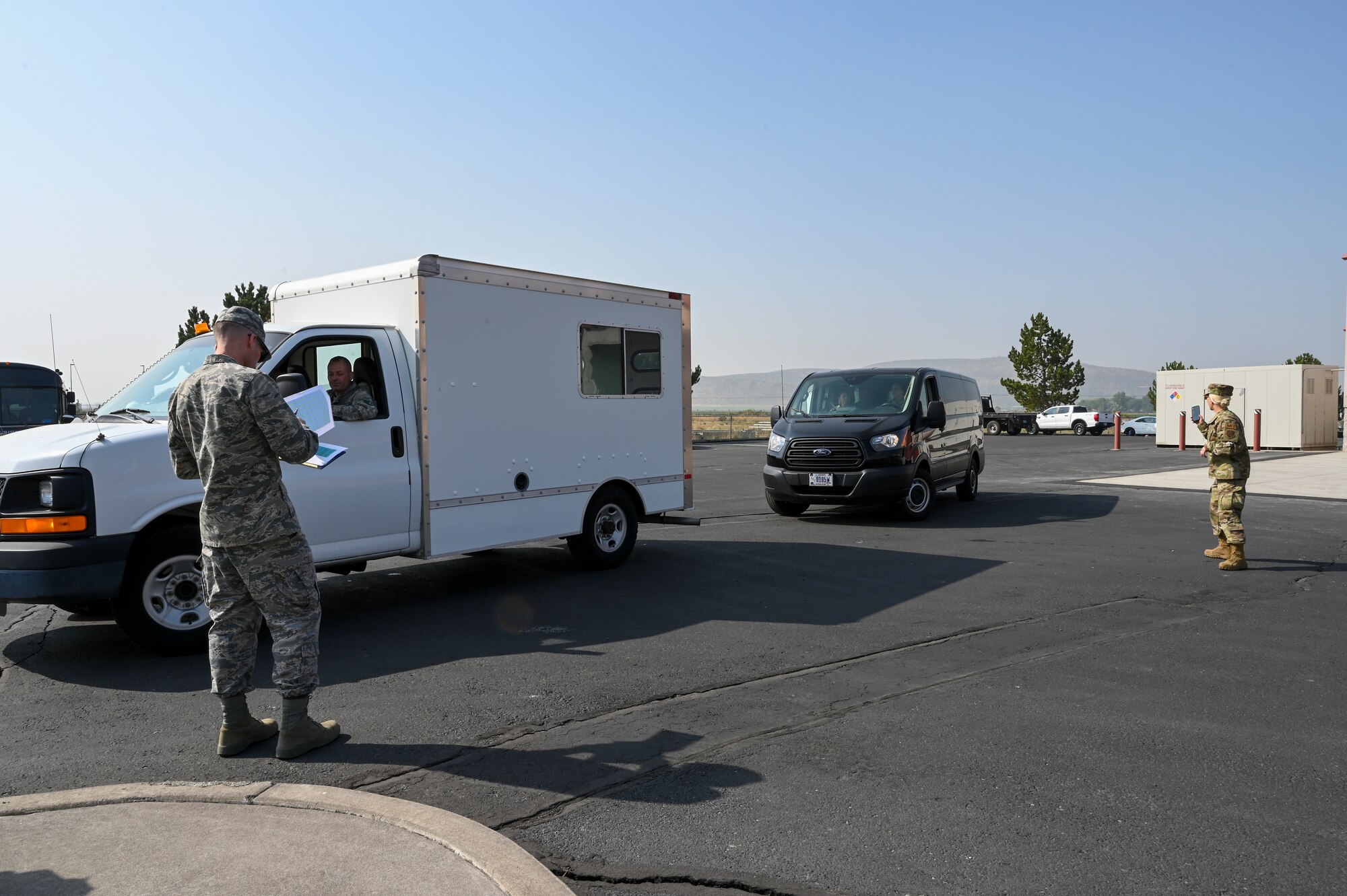 173rd FW Vehicle Maintenance