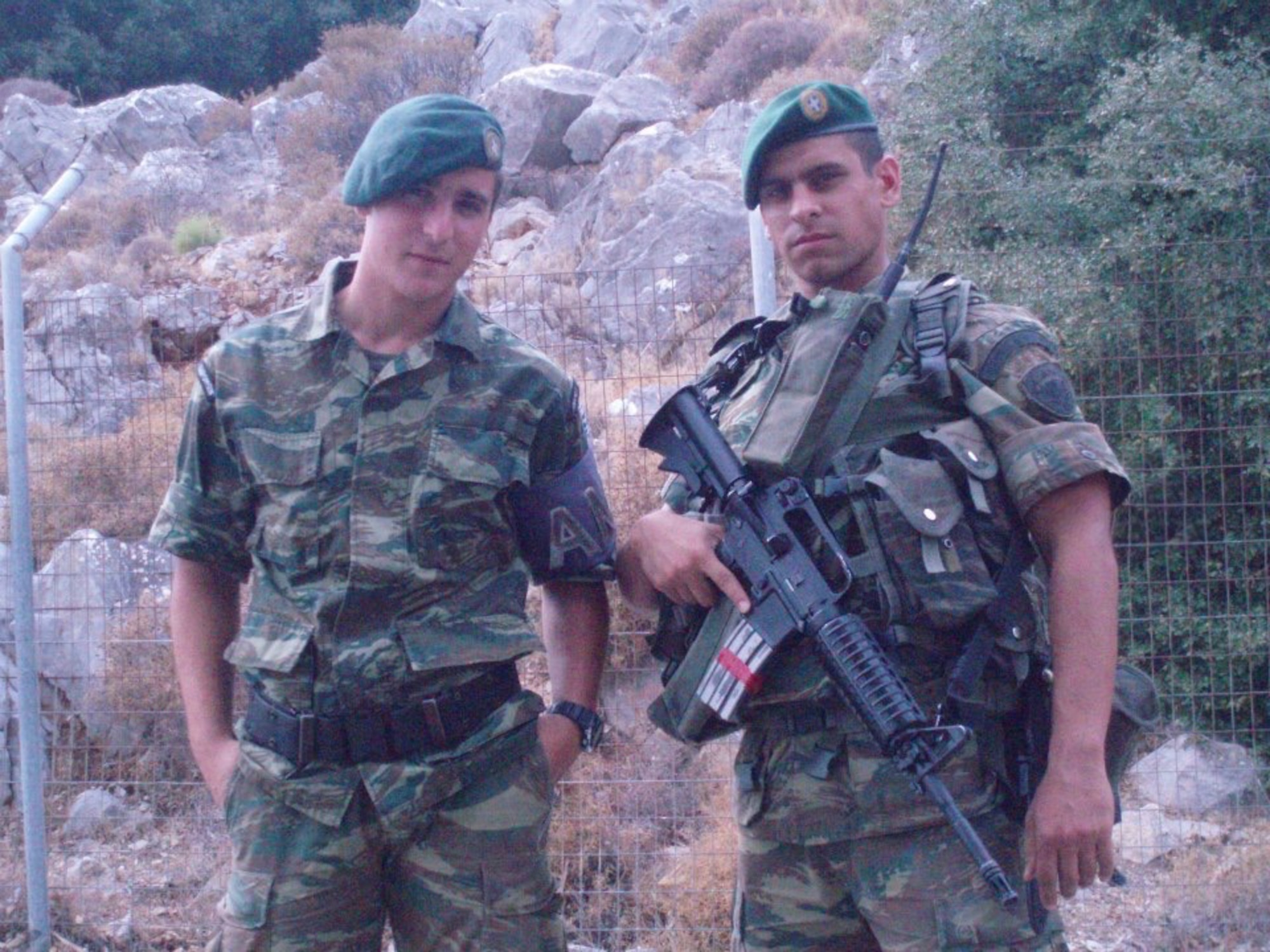 To Serve and Protect From Greek soldier to photo