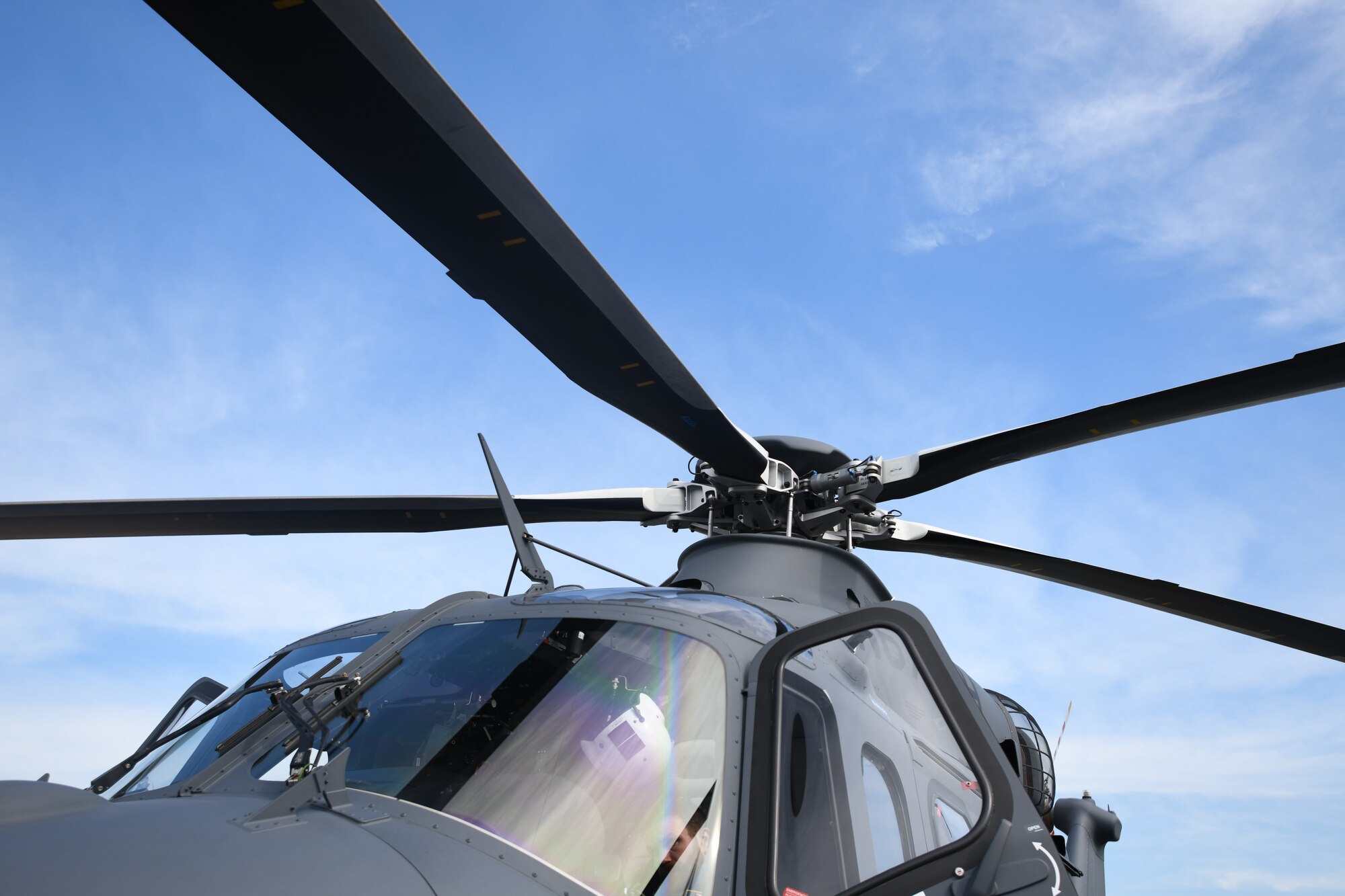 An MH-139A Grey Wolf touches down on an airfield in Richmond, Va., July 30, 2020.