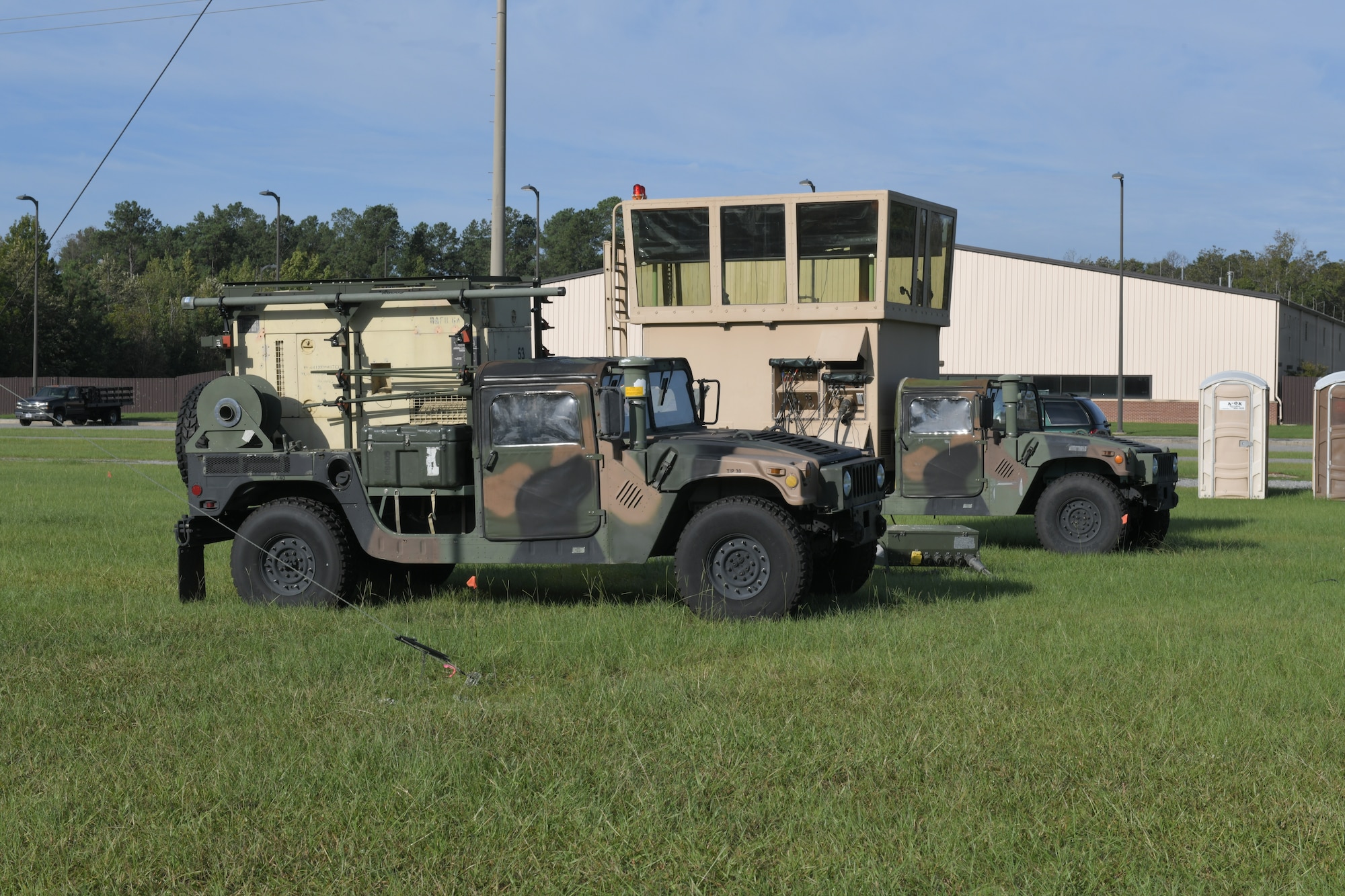 Two vehicles