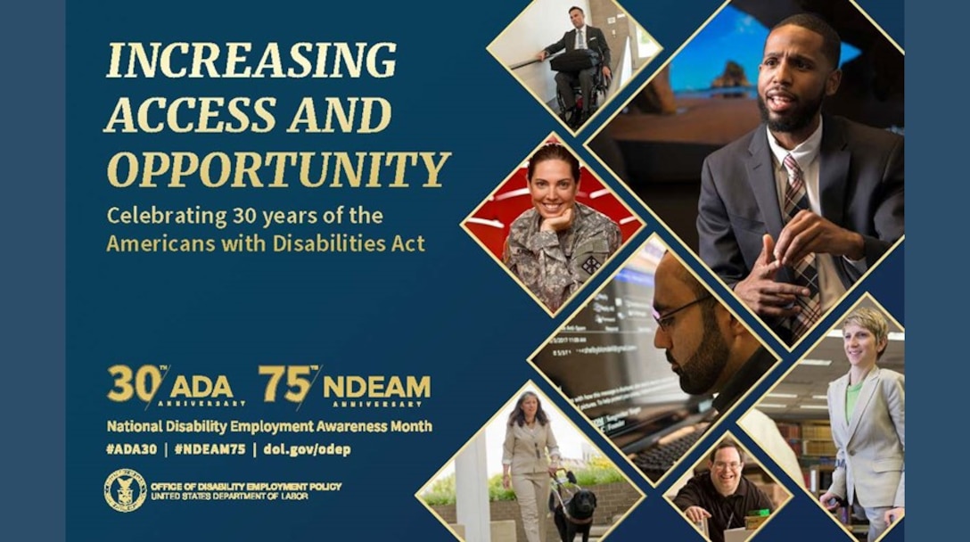 poster commemorating National Disability Employment Awareness Month