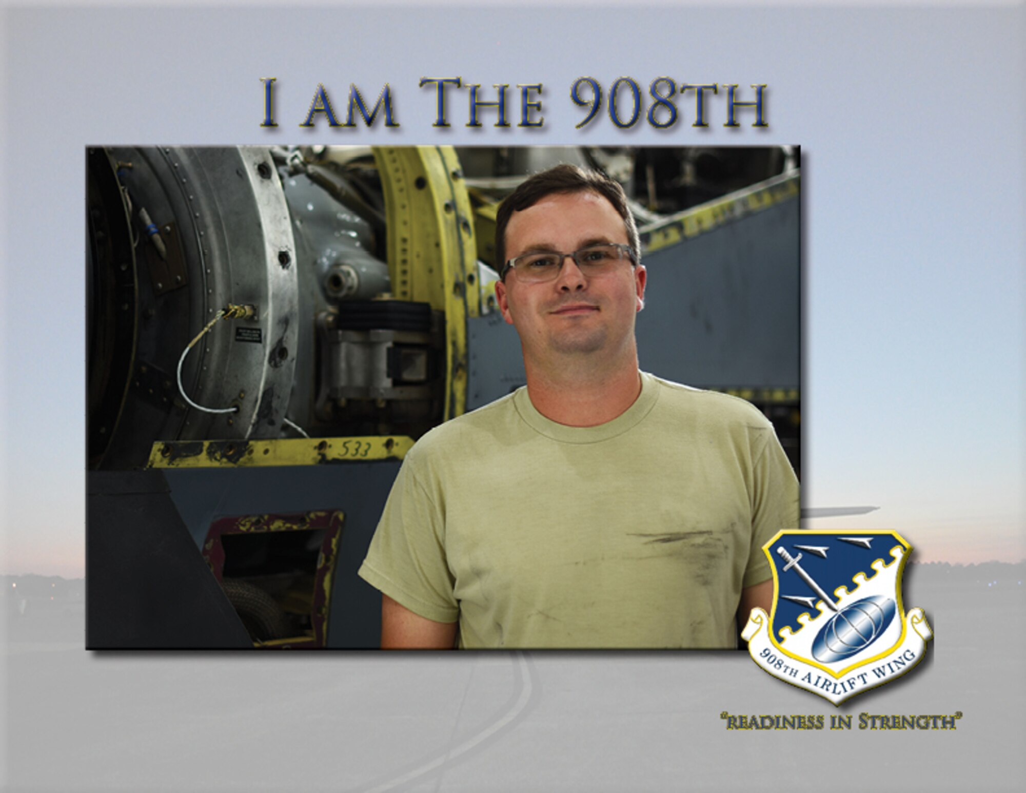 Recently promoted from Senior Airman to Staff Sgt. Joe Abernathy, an aerospace propulsion technician with the 908th Maintenance Squadron, has been with the wing for seven years.