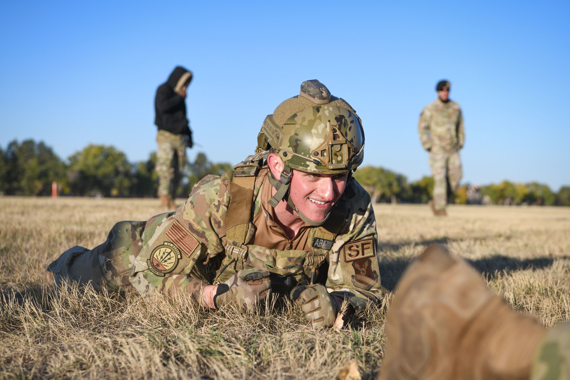 airman high crawling