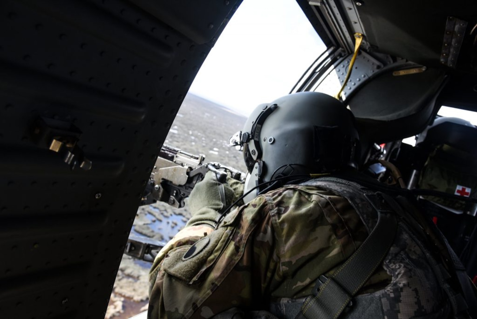 VNG aviation battalion conducts aerial gunnery in N.C.