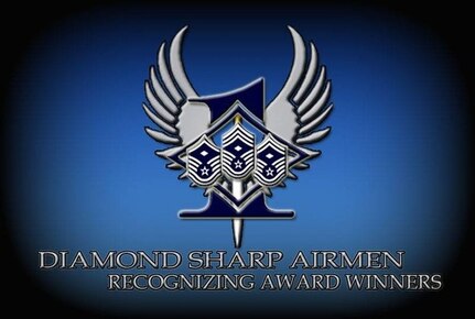 The Diamond Sharp Award is sponsored by the Joint Base San Antonio First Sergeants Council and recognizes outstanding Airmen who continually exceed the standard to meet the Air Force mission.