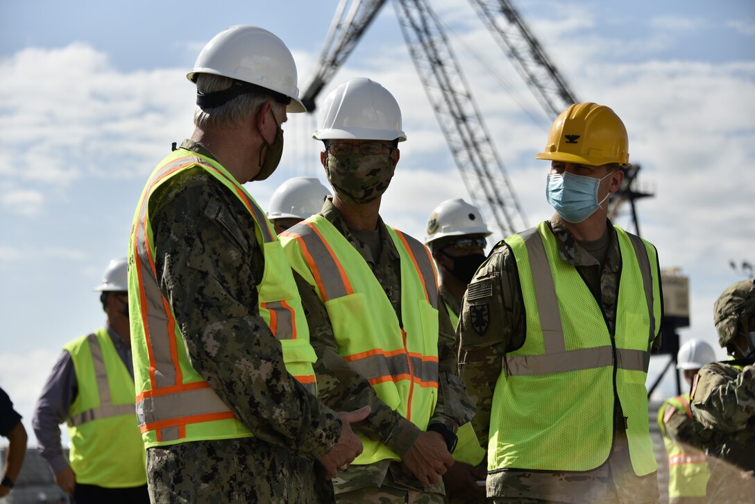 U.S. Army Forces Command, and U.S. Transportation Command leadership oversee a Joint Readiness Exercise.