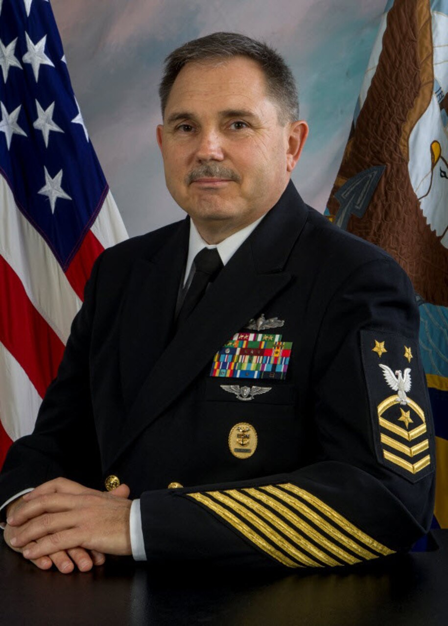 Studio Portrait of FORCM Kevin Goodrich