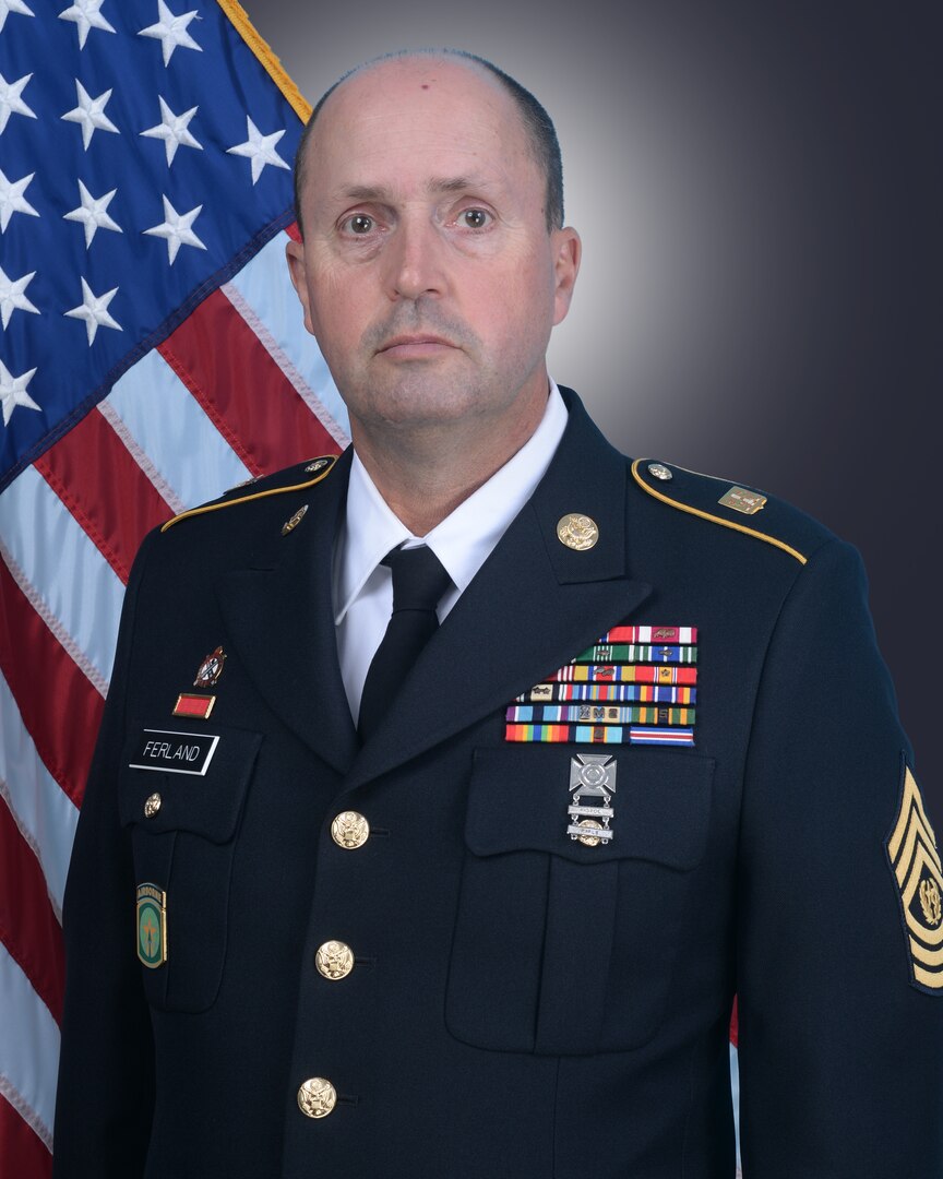 Command Sergeant Major William M Ferland New Hampshire National