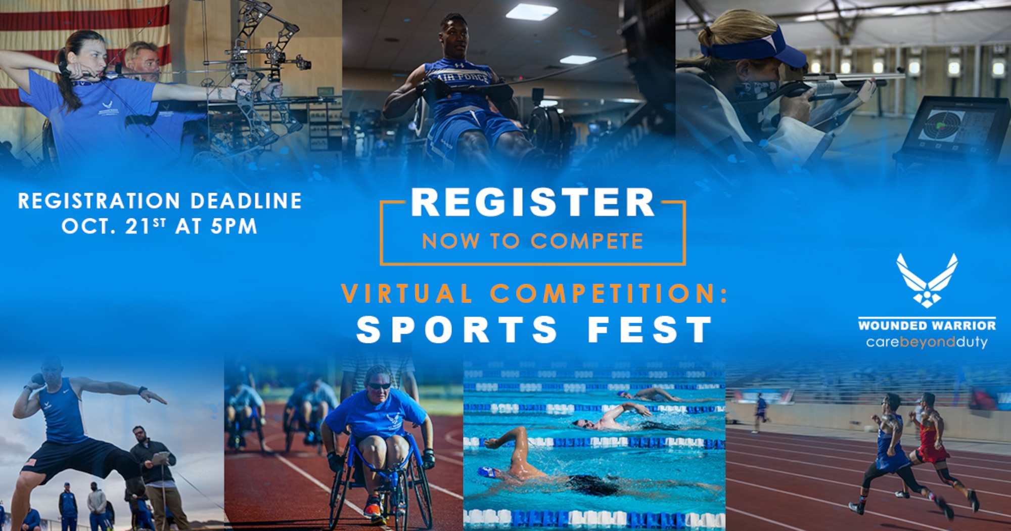 Everyone has had to change their lifestyle due to the physical distancing happening this year. This includes the Air Force Wounded Warrior (AFW2) Program, and how they interact with their Warriors and families, to include our sports staff and coaches on how they continue the Warriors training and competitions.