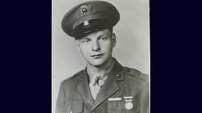 U.S. Marine Corps private first class Louis Wiesehan, Jr., of Richmond, Indiana, was killed during the Battle of Tarawa in November 1943..