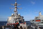 USS The Sullivans (DDG 68) in the North Sea during Exercise Joint Warrior 20-2