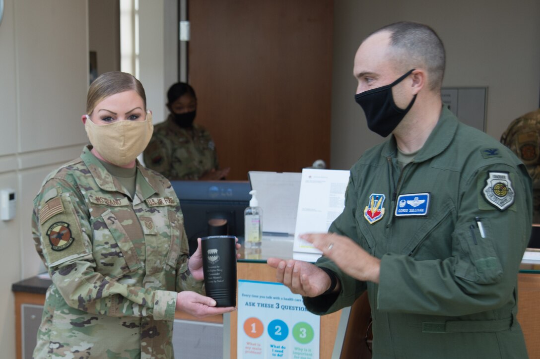 WoW award photo, DiStefano