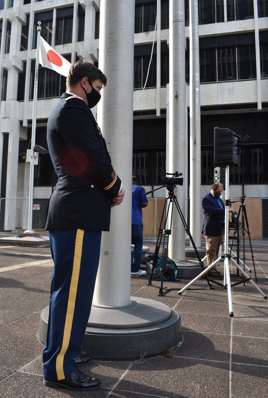 IN THE PHOTOS, Memphis District employees gather for a memorial earlier today at the Clifford-Davis Odell Horton Federal Building to honor and remember seven teammates, who to many of us were family, that we unfortunately lost over the last year. All seven have been and will be dearly missed. The District Commander, Corps Chaplain, Physical Support Branch Chief Lawrence “LT” Thomas, and Operations Division Chief Russell Davis III spoke words of solace and encouragement during this time where we are all experiencing a rollercoaster ride of emotions. (USACE photos by Jessica Haas)