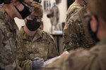 A group of U.S. Army Soldier trainees conduct Army 68W Combat Medic training at Joint Base San Antonio-Camp Bullis Sept. 23. Soldier medics learn their trade through the U.S. Army Medical Center of Excellence at JBSA-Fort Sam Houston.