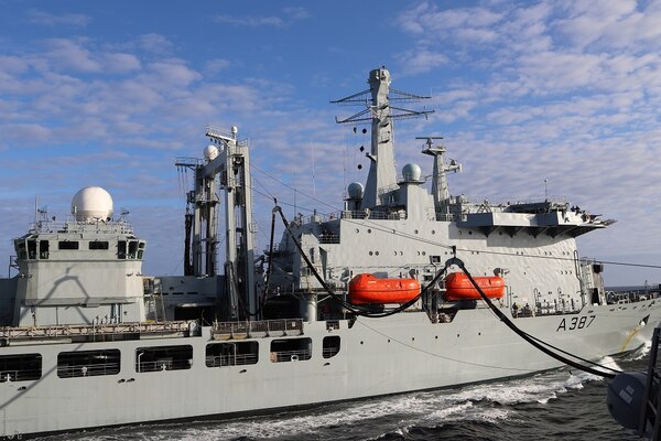 USS The Sullivans (DDG 68) in the North Sea during Exercise Joint Warrior 20-2