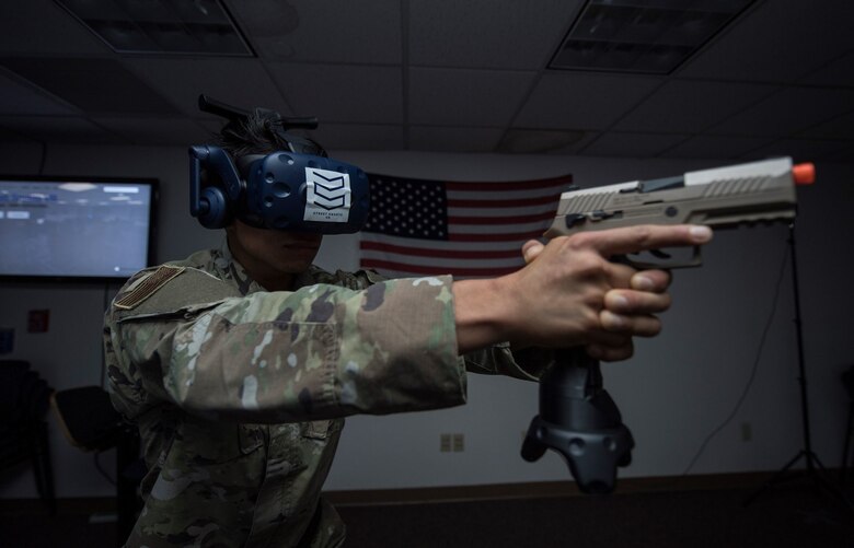 Travis security forces revolutionize training with VR capabilities