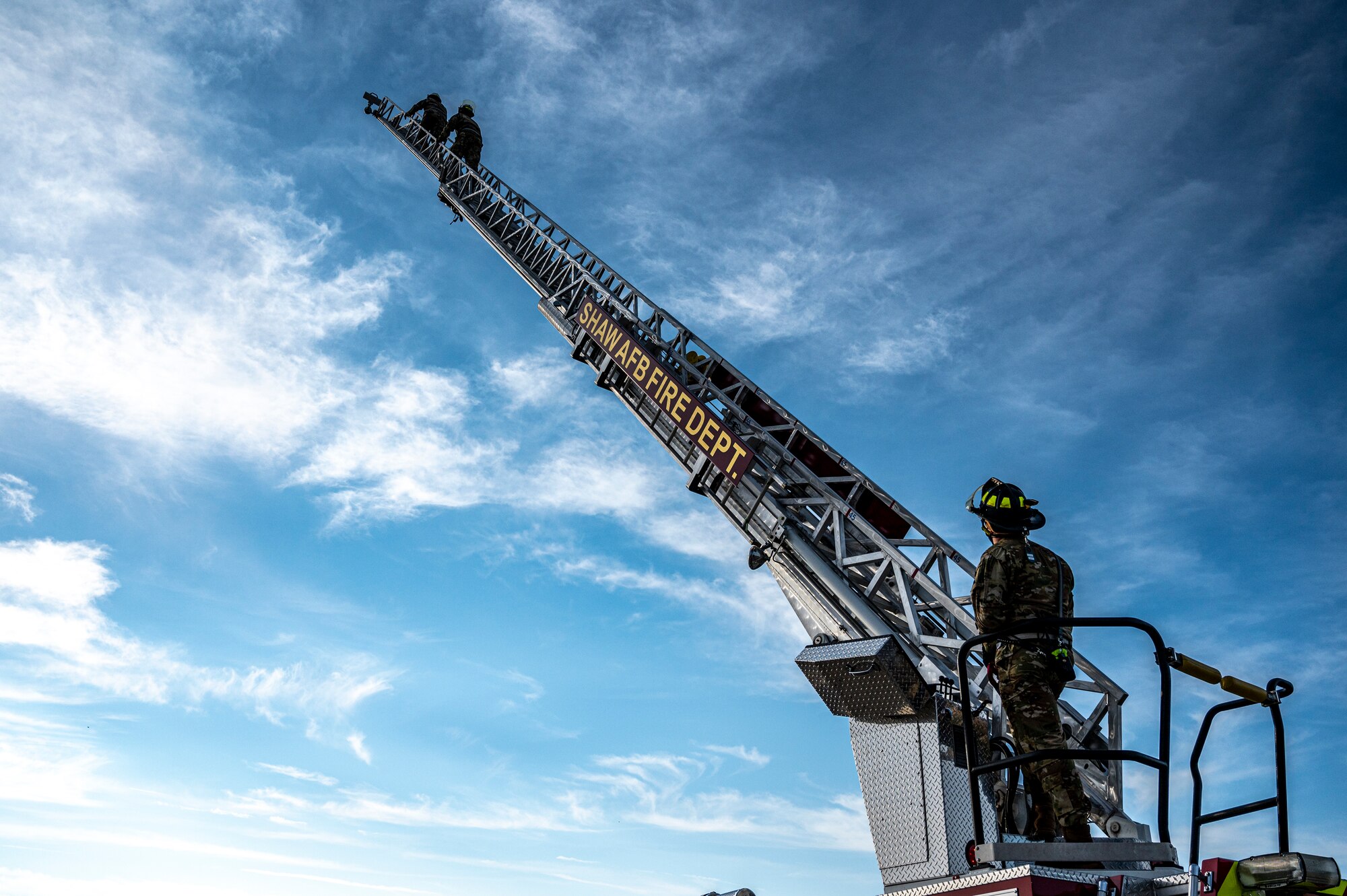 Shaw Firefighters show their skills