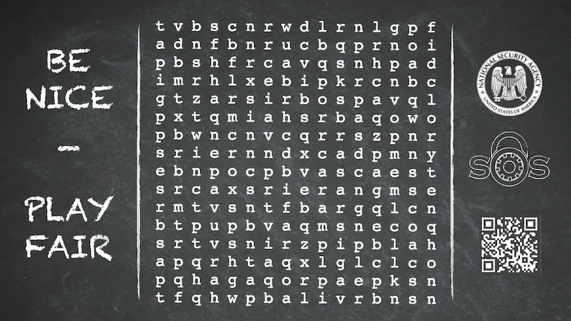 Can You Solve This Puzzle National Security Agency Central Security Service Article View