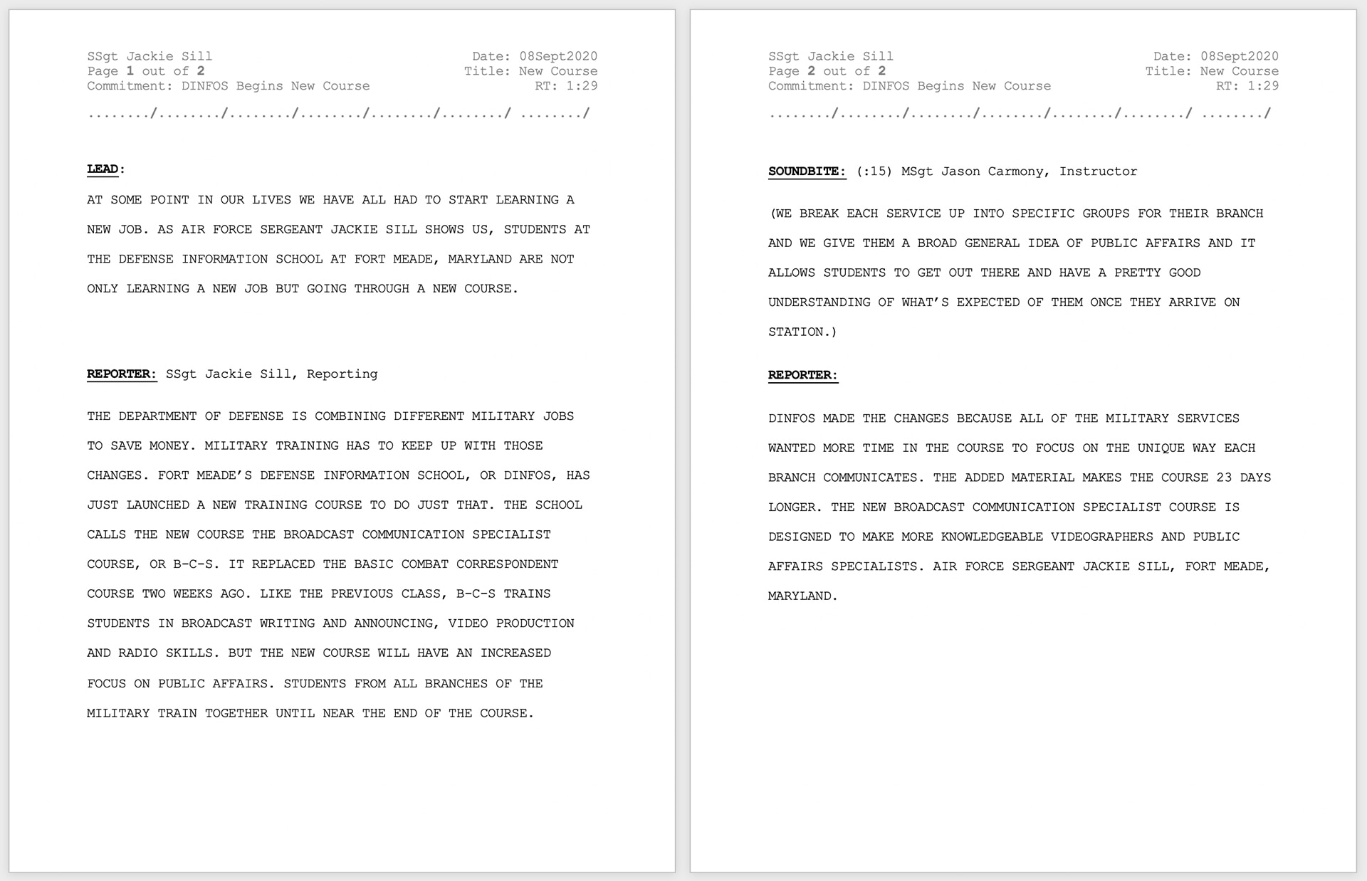 Script Samples