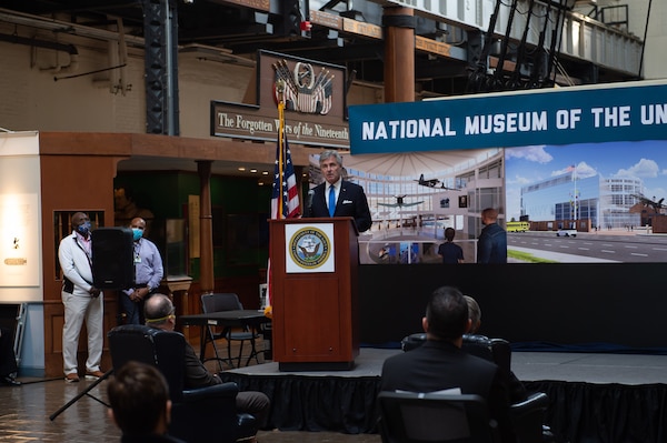 SECNAV announces plans for a new National Museum of the United States Navy.