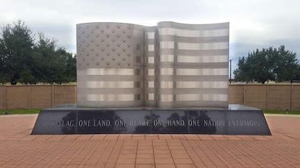 Tech. Sgt. Narro’s grandfather, Felix Gonzalez made a significant contribution to Kelly Air Force Base, now KellyUSA, in San Antonio. He was also a welder, and helped construct the Veterans Monument, dedicated in May of 1992, to honor service members who served in Operations Desert Shield and Desert Storm. The monument still stands to this day on Kelly; however, base officials later rededicated it to civilian and military personnel who served at Kelly and the country.  (Courtesy Photo)