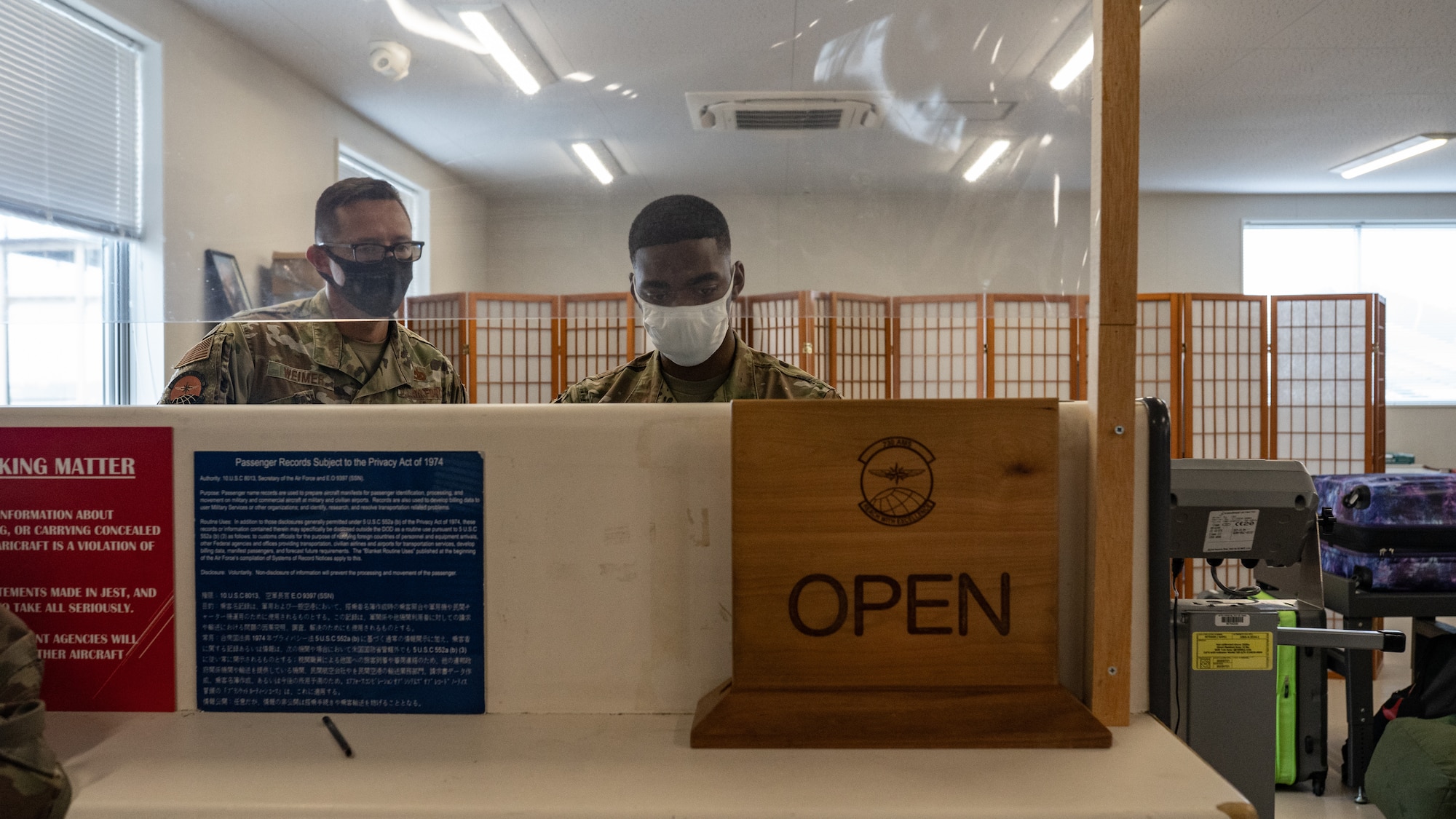 Yokota Air Base passenger terminal will undergo a 2-year remodel.