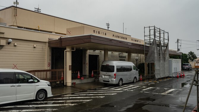 Yokota Air Base passenger terminal will undergo a 2-year remodel.
