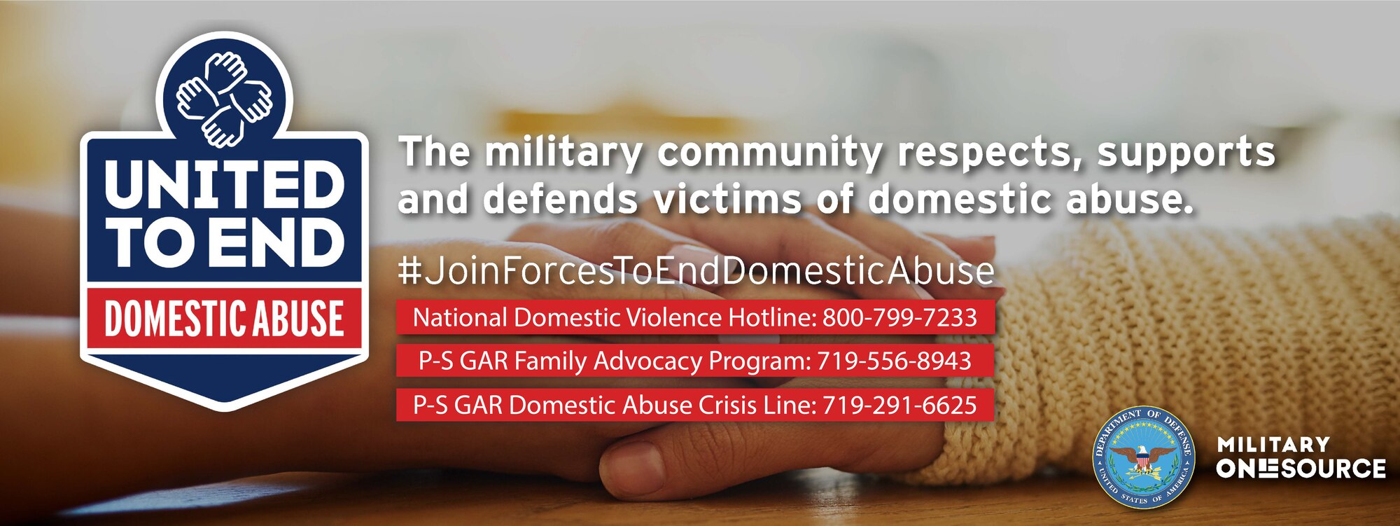 October is Domestic Violence Awareness and Prevention Month and it’s important Airmen are aware of myths associated with domestic violence. Identifying stereotypes and stigmas can be helpful to those who are in or have been in an abusive situation. For more information, contact the P-S GAR FAP at (719) 556-8943. If you are a victim of domestic violence, call the P-S GAR 24/7 Domestic Abuse Victims Advocate at (719) 291-6625. (Courtesy graphic) (Graphic has been altered to fit local criteria)