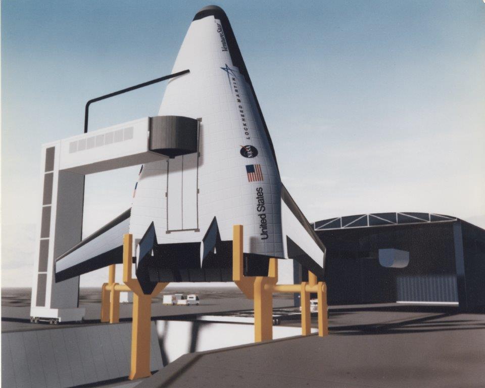 November 14, 1997: X-33 Launch Pad Construction Began > Air Force Test  Center > News