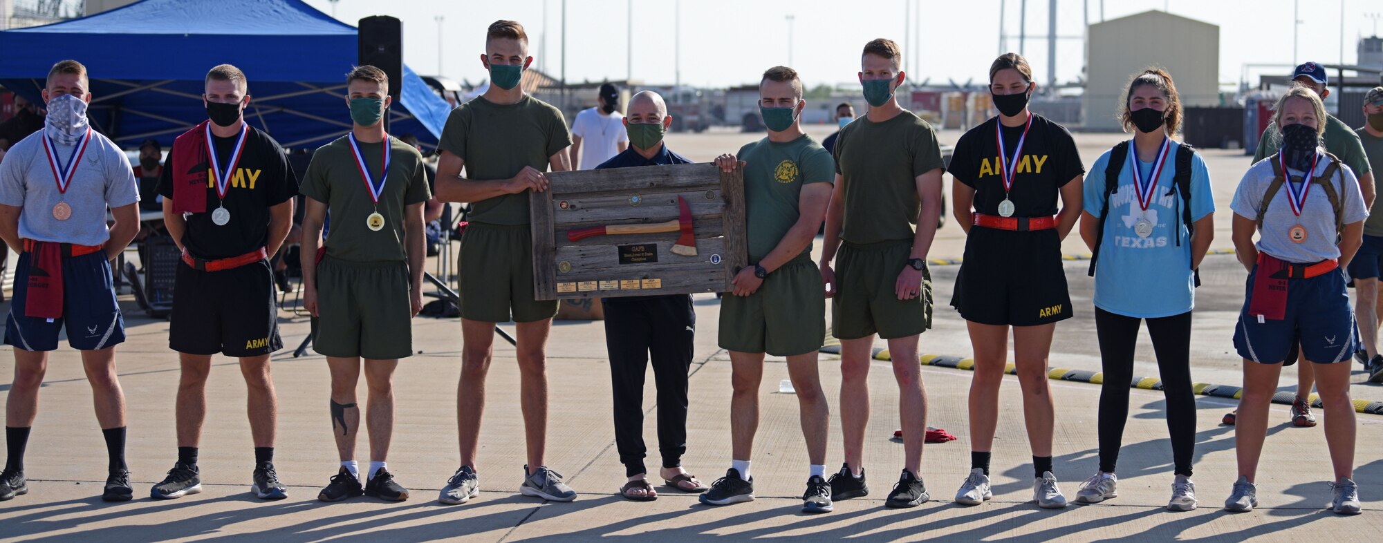 Blood Sweat and Stairs Goodfellow Air Force Base Article Display