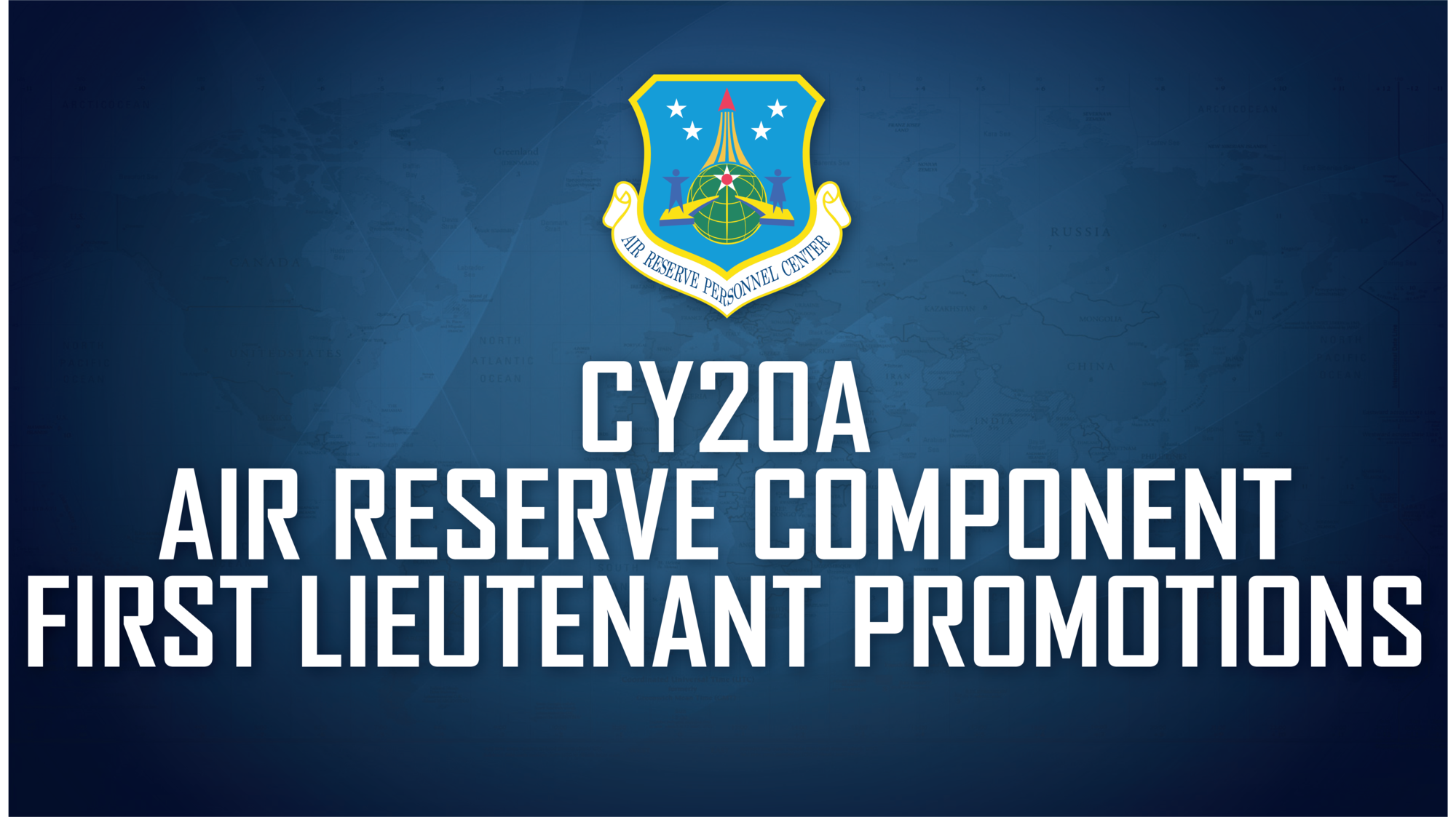 CY20A Air Reserve Component First Lieutenant Promotions