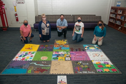 Patrons and staff members of the Campbell Memorial Library at Joint Base San Antonio-Fort Sam Houston have come up with a creative way to promote kindness.