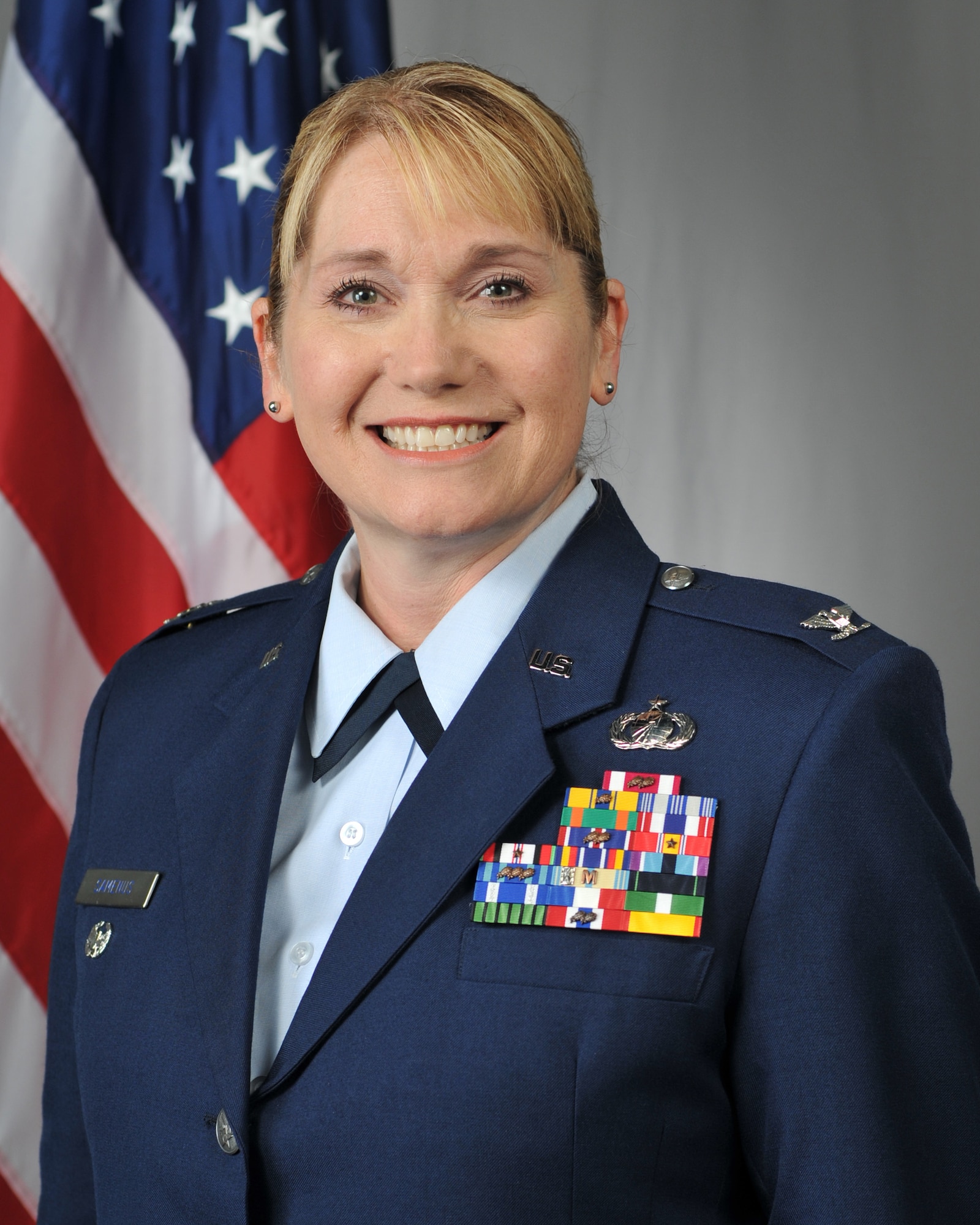 Air National Gaurd Colonel Setphanie Samenus