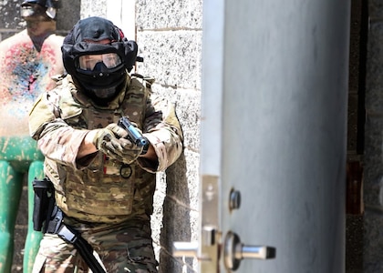229th MPs conduct active shooter training exercise during AT