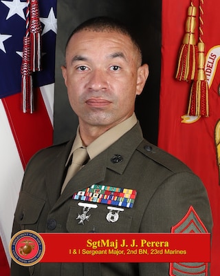 Inspector-Instructor Sergeant Major, 2nd Battalion, 23rd Marine Regiment