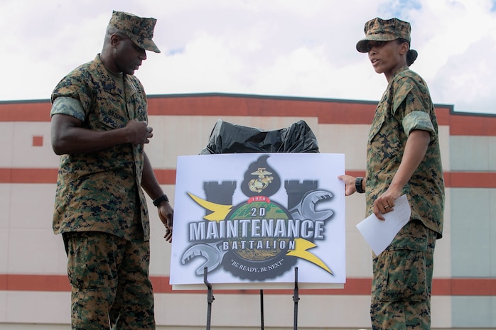 2nd Maintenance Battalion Logo Unveiling