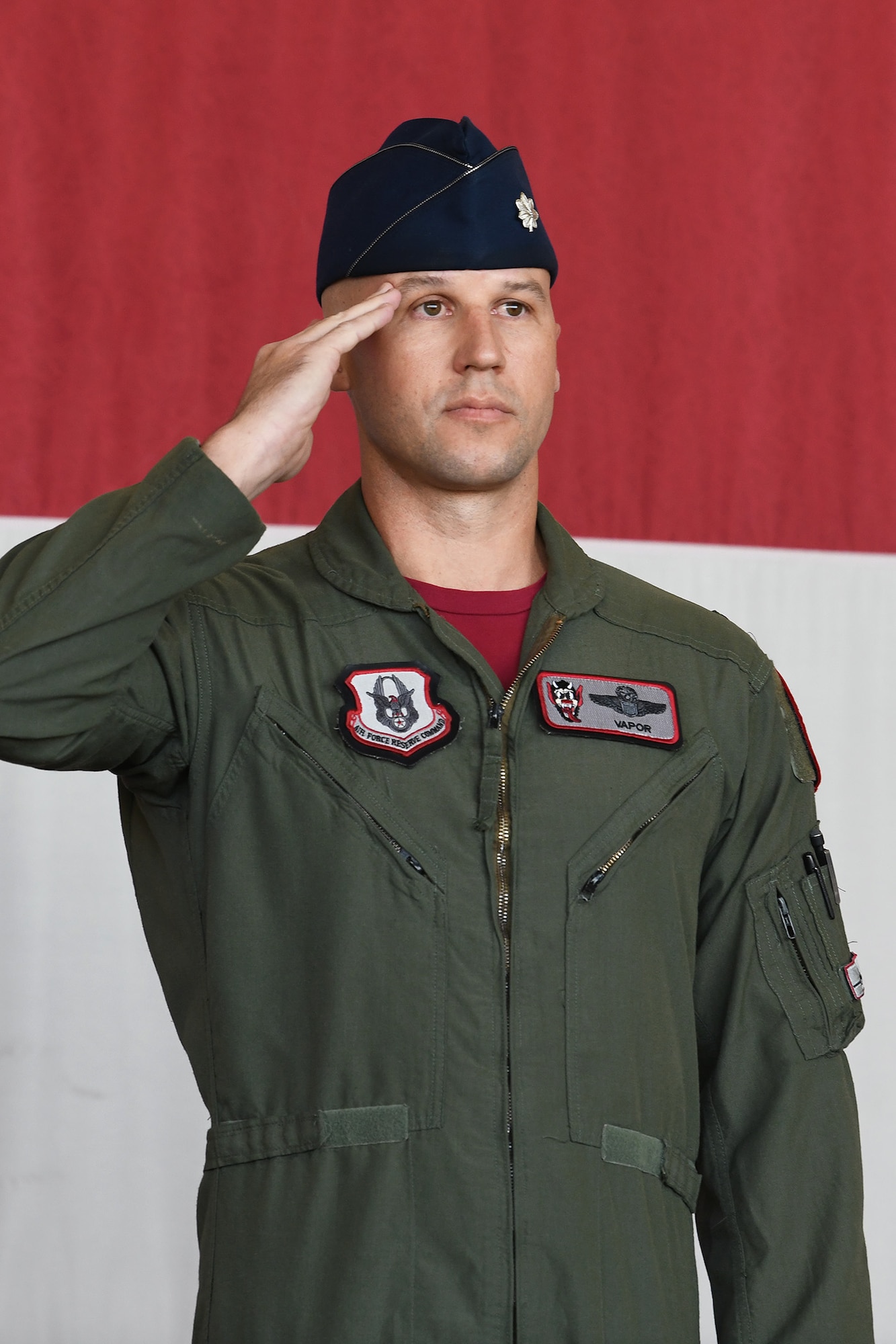 Lt. Col. Paul “Ballz” Killeen relinquished command to Lt. Col. Bradley “Vapor” Sullivan, the new 69 FS commander. The ceremony was presided over by Col. Trena Savageau, 944th Operations Group commander.