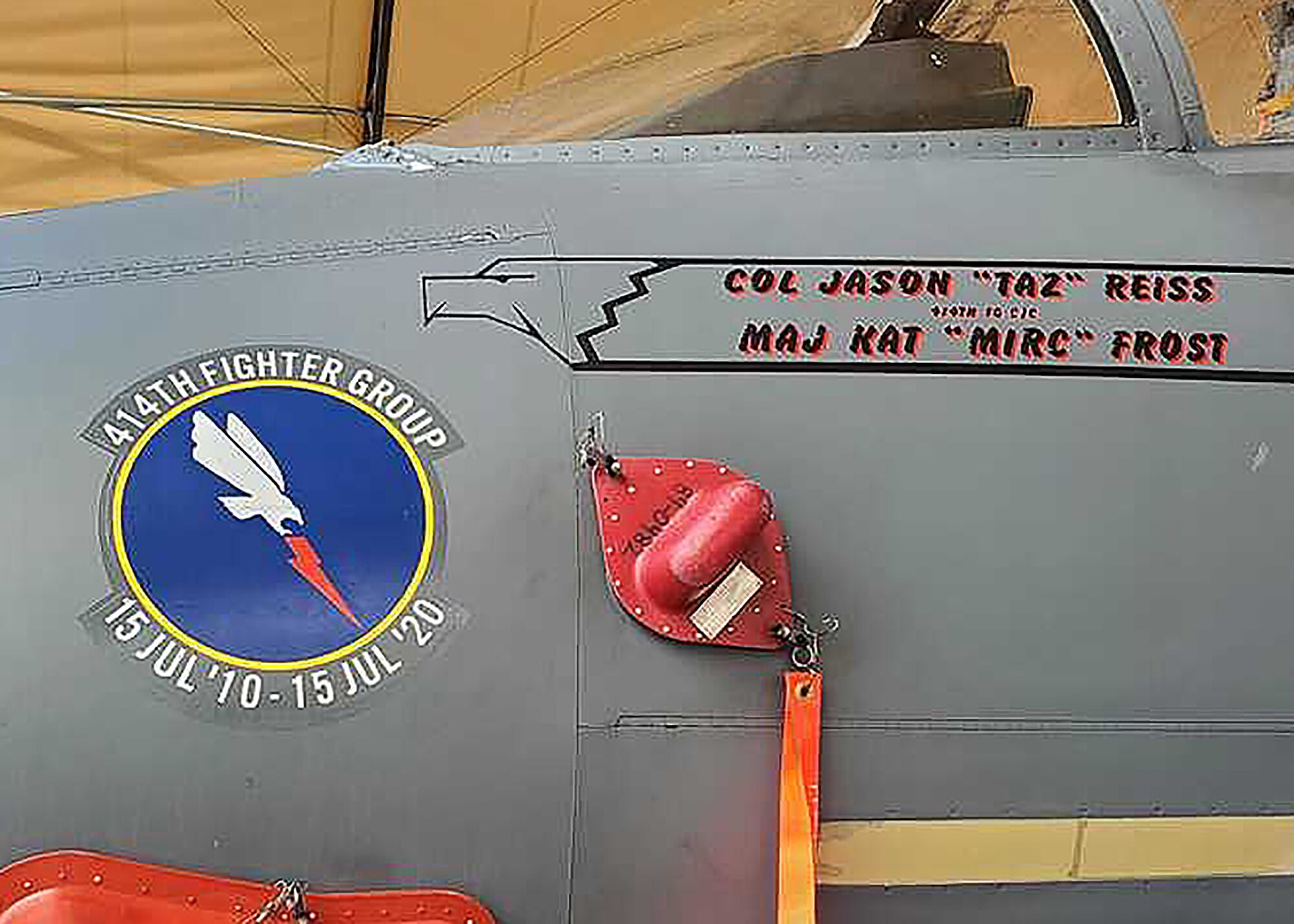 The 414th Fighter Group, a geographically separated unit of the 944th Fighter Wing at Luke Air Force Base, Arizona, hit their 10-year anniversary this summer since their reactivation at Seymour Johnson Air Force Base, North Carolina, in July of 2010.
