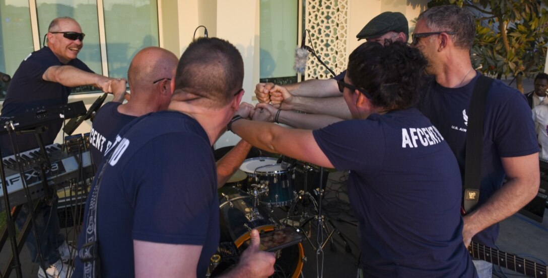 AFCENT Band Performs at ASD Friendship Festival