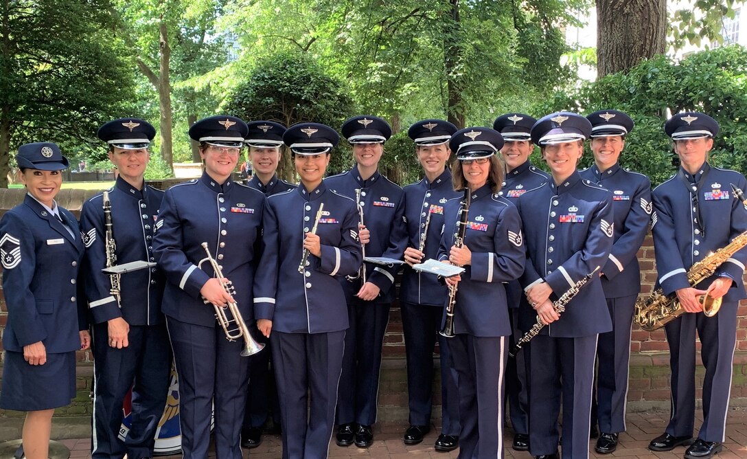 The Women of the Air National Guard Band of the Northeast