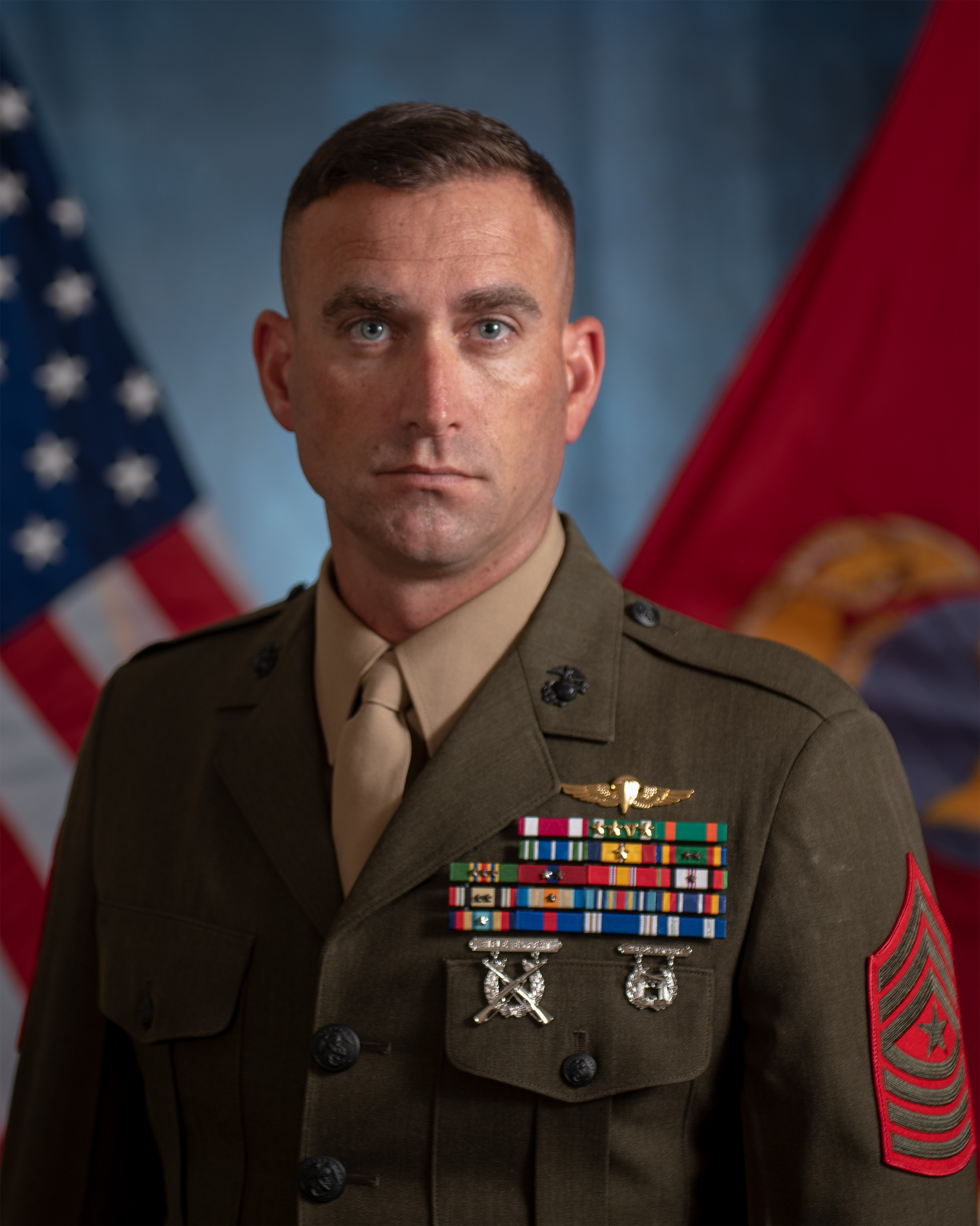 Sergeant Major Christopher J Easter Marine Corps Security Force