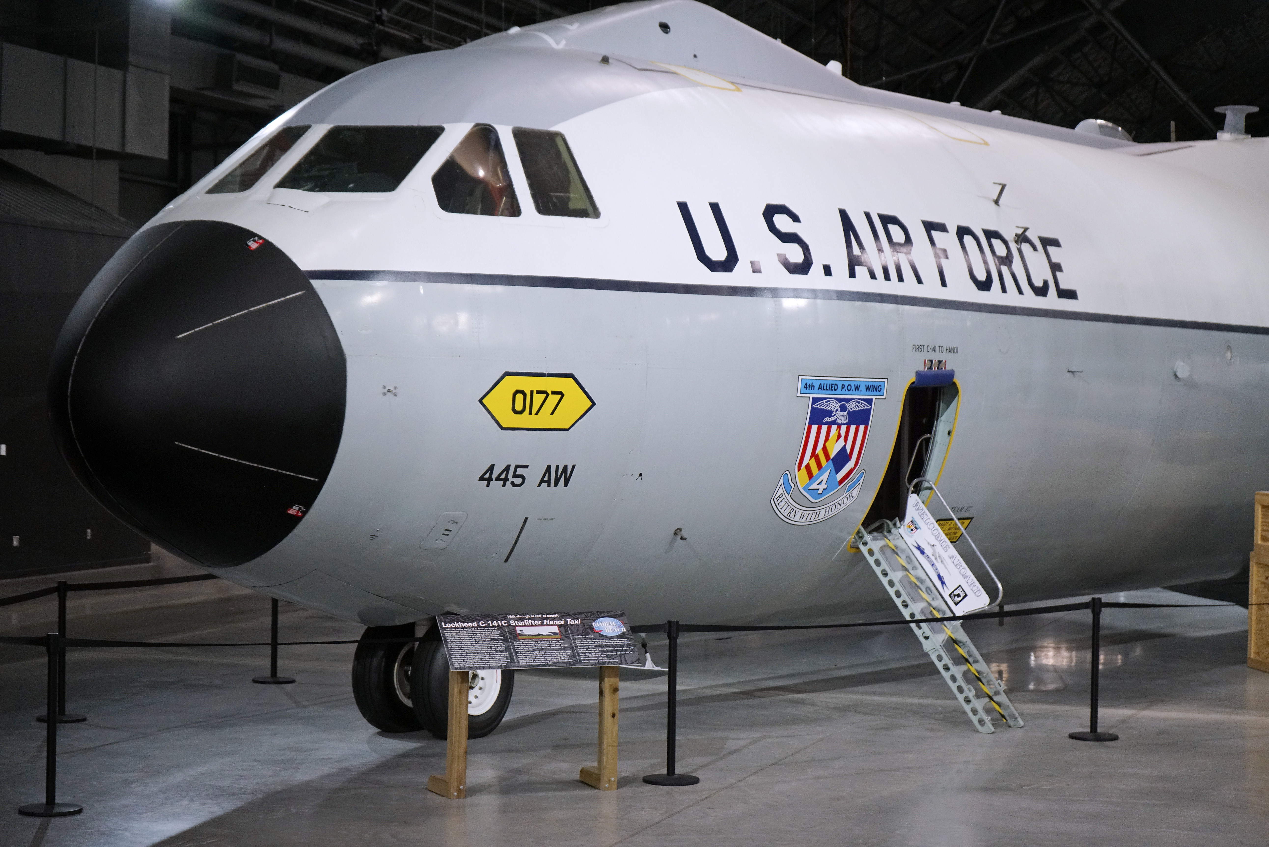 Lockheed C 141c Starlifter Hanoi Taxi National Museum Of The United States Air Force Display