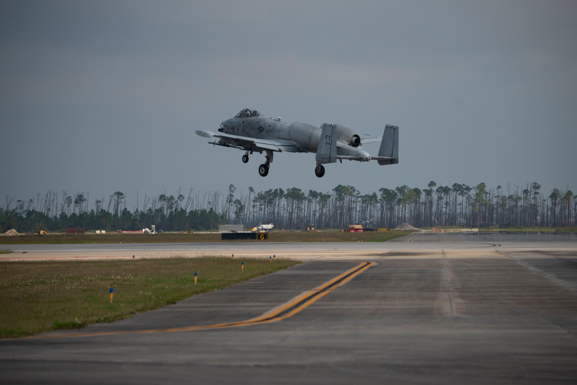 A-10 aircraft in flight