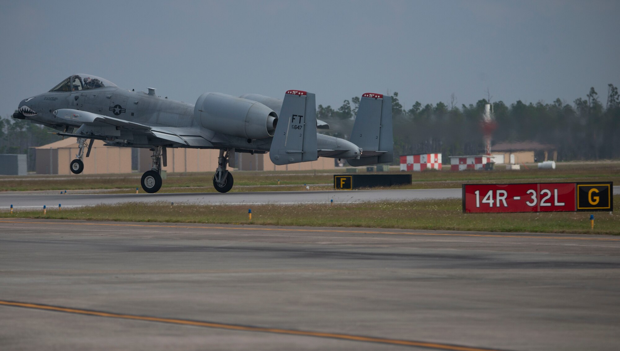 A-10 aircraft launches